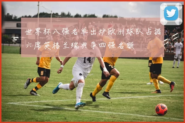 世界杯八强名单出炉欧洲球队占据六席英格兰瑞典争四强名额