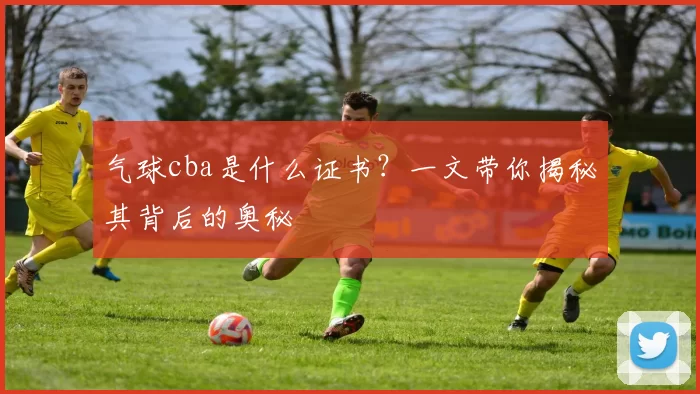 气球cba是什么证书？一文带你揭秘其背后的奥秘